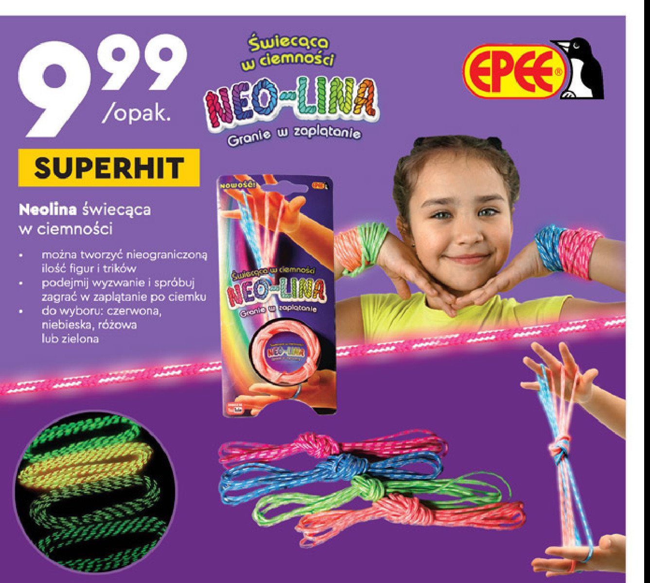 Neolina niebieska Epee promocja