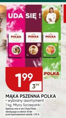 Mąka pszenna Polka promocja w Chata Polska