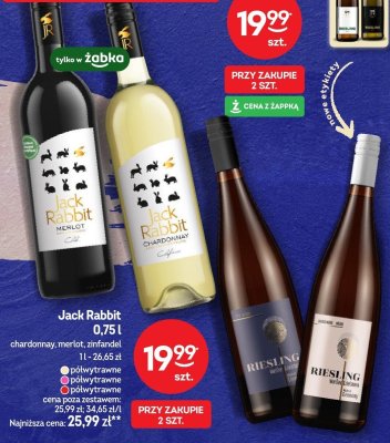 Wino RIESLING promocja w 呕abka