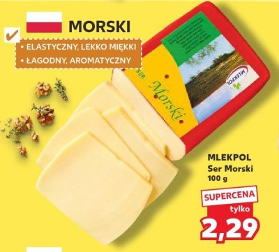 Ser morski plastry K-classic promocja w Kaufland