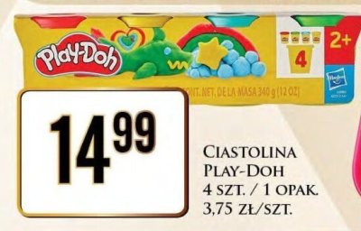 Ciastolina Play-Doh 4 szt. promocja w Dino