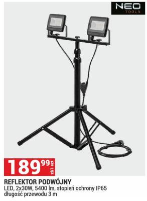 Reflektor podwójny LED Neo promocja w Merkury Market