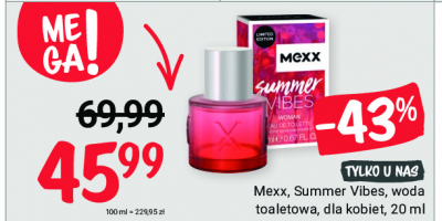 Woda toaletowa Mexx summer promocja