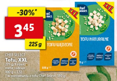 Tofu wędzone Chef select promocja