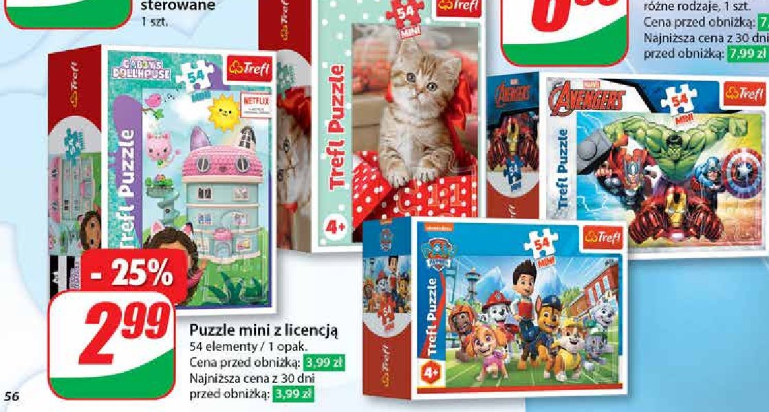 Puzzle koci domek Trefl promocja