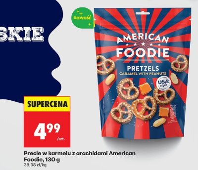 Precle w karmelu z arachidami  promocja w Biedronka