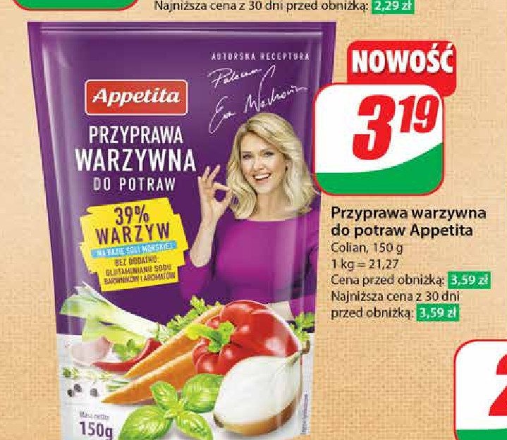 Przyprawa warzywna Appetita promocja