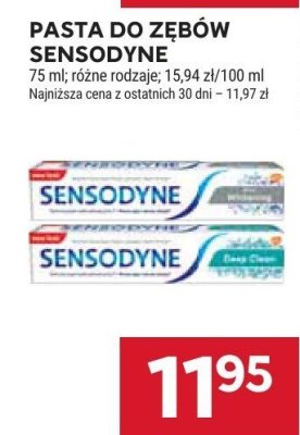 Pasta do zębów Sensodyne promocja w Stokrotka