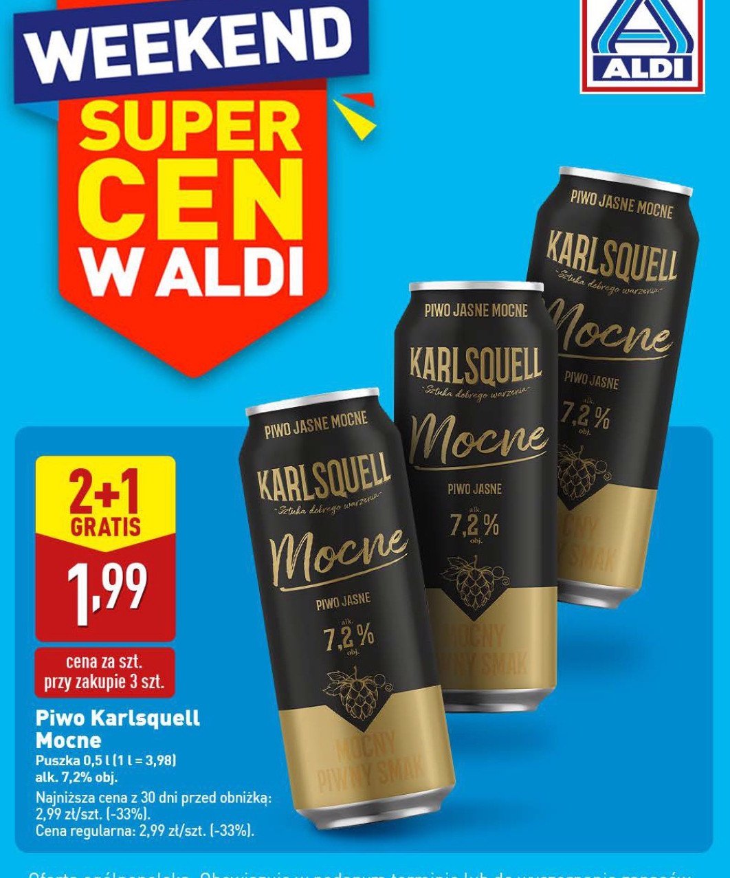 Piwo KARLSQUELL MOCNE promocja