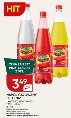 Napój gazowany Hellena różne rodzaje promocja w Chata Polska