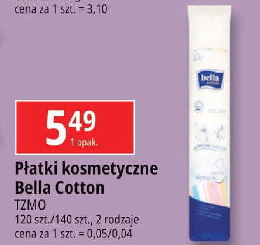 P艂atki kosmetyczne Bella cotton promocja
