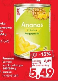 Ananas K-classic promocja