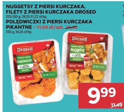 Filety z piersi kurczaka  promocja w Stokrotka