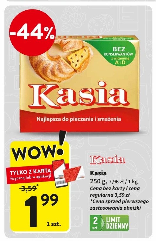 Margaryna Kasia promocja w Intermarche