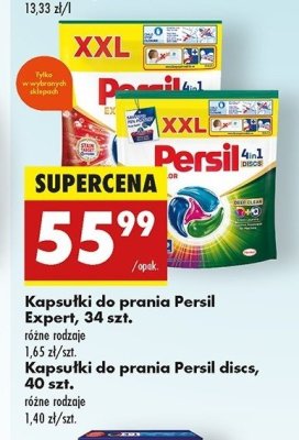Kapsu艂ki do prania duo-caps color Persil expert promocja