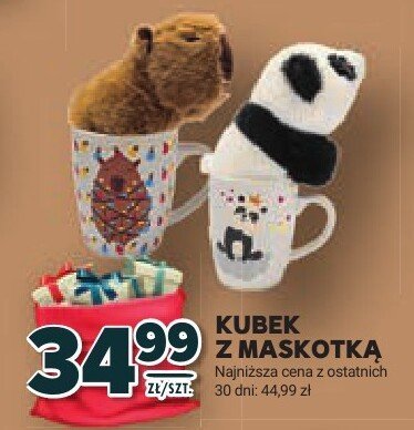 Kubek z maskotką promocja w Stokrotka