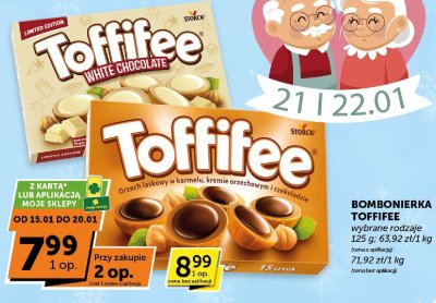 Bombonierka Toffifee wybrane rodzaje Storck promocja w Euro Sklep