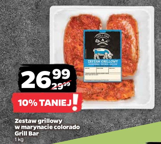 Zestaw grillowy w marynacie colorado GRILL BAR promocja