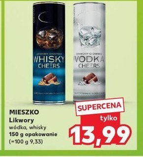 Likwory whisky cheers Mieszko liqueur promocja w Kaufland