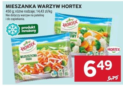 Mieszanka warzyw Hortex różne rodzaje promocja w Stokrotka