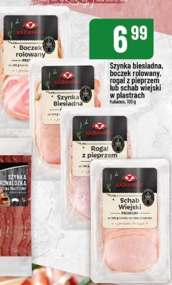 Boczek rolowany Kabanos promocja w POLOmarket