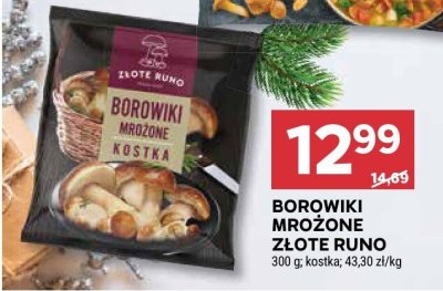 Borowiki mrożone Złote Runo kostka promocja w Stokrotka