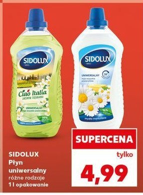 P艂yn do mycia Sidolux Uniwersalny - myd艂o marsylskie promocja