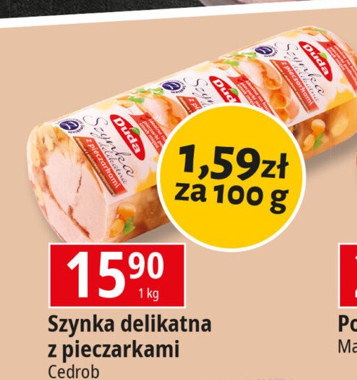 Szynka delikatna z pieczarkami Silesia duda promocja