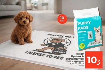 Podkłady higieniczne dla zwierząt Puppy Pads promocja w Dealz