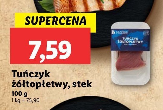 Tuńczyk żółtopłetwy promocja