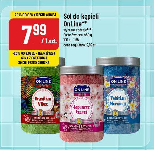 Sól do kąpieli tahitian mornings On line senses promocja