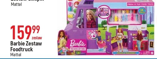 Zestaw foodtruck Barbie promocja
