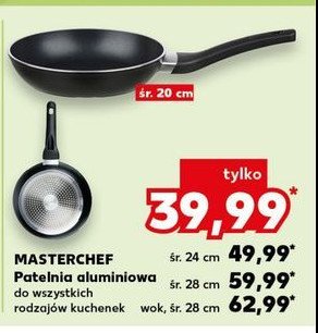 Patelnia 20 cm Masterchef promocja w Kaufland