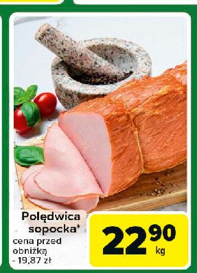 Polędwica sopocka promocja w Carrefour Express