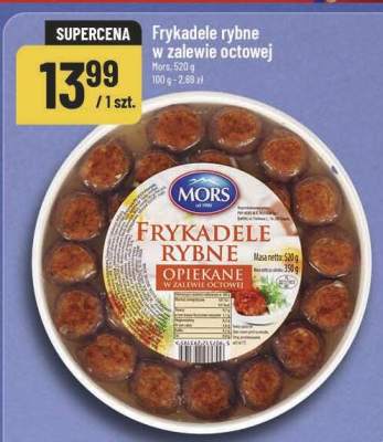 Frykadele rybne w zalewie octowej Mors promocja w POLOmarket