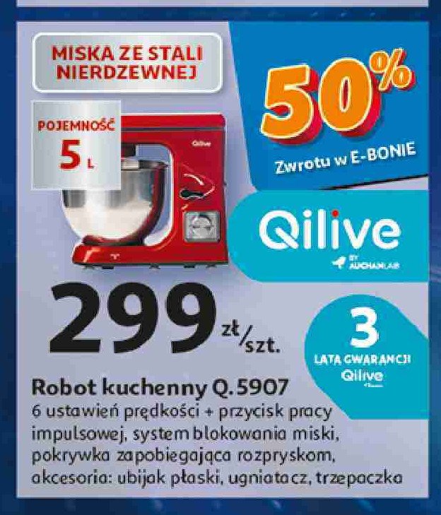 Robot kuchenny q.5907 Qilive promocja