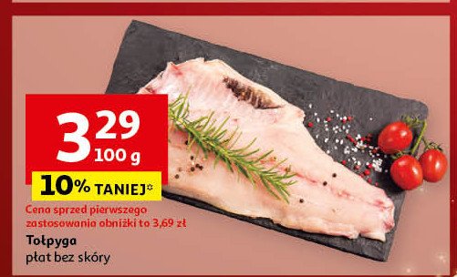 Tołpyga płat bez skóry promocja w Auchan