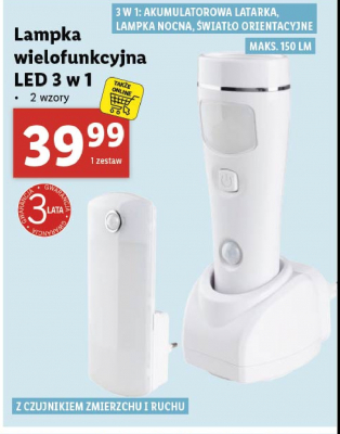 Lampka wielofunkcyjna promocja w Jula