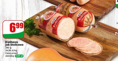 Kiełbasa jak Słoikowa promocja w Dino