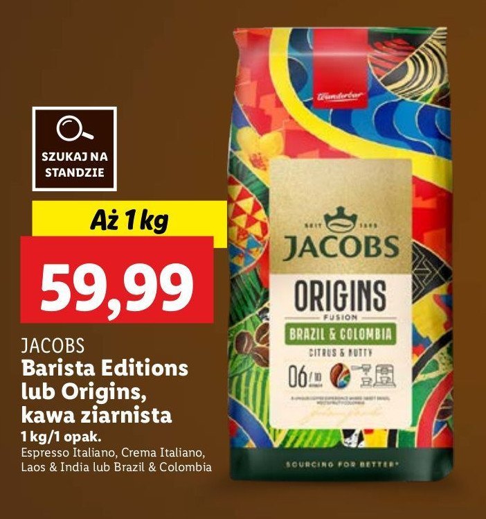 Kawa Jacobs barista editions espresso italiano promocja