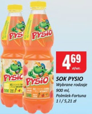 Sok Pysio promocja w Chorten