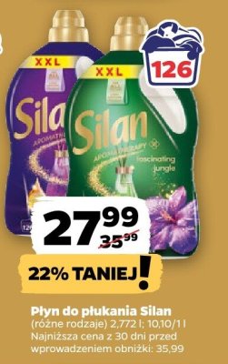 Płyn do płukania Silan promocja w Netto