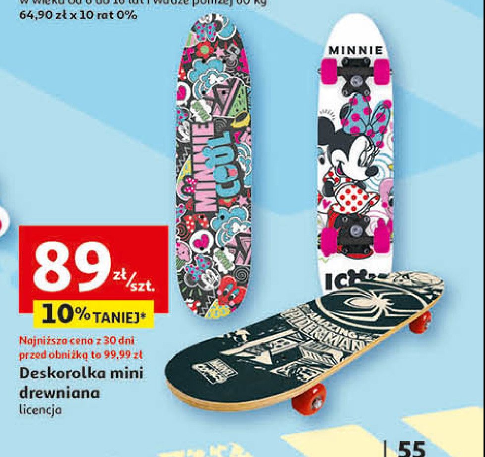 Deskorolka mini promocja