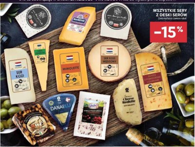 Ser wysokobiałkowy wiórki Mlekovita sba promocja w Stokrotka