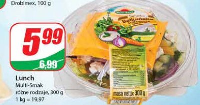 Sałatka bałkańska z dressingiem 1000 wysp Multi-smak promocja