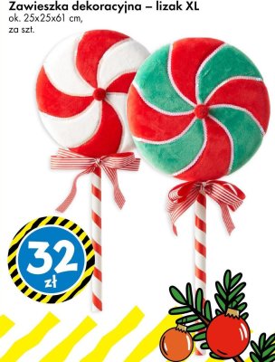 Zawieszka dekoracyjna – lizak XL promocja w Tedi