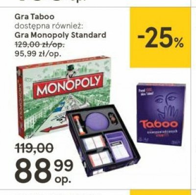 Gra taboo gra niewypowiedzianych s艂贸w Hasbro promocja