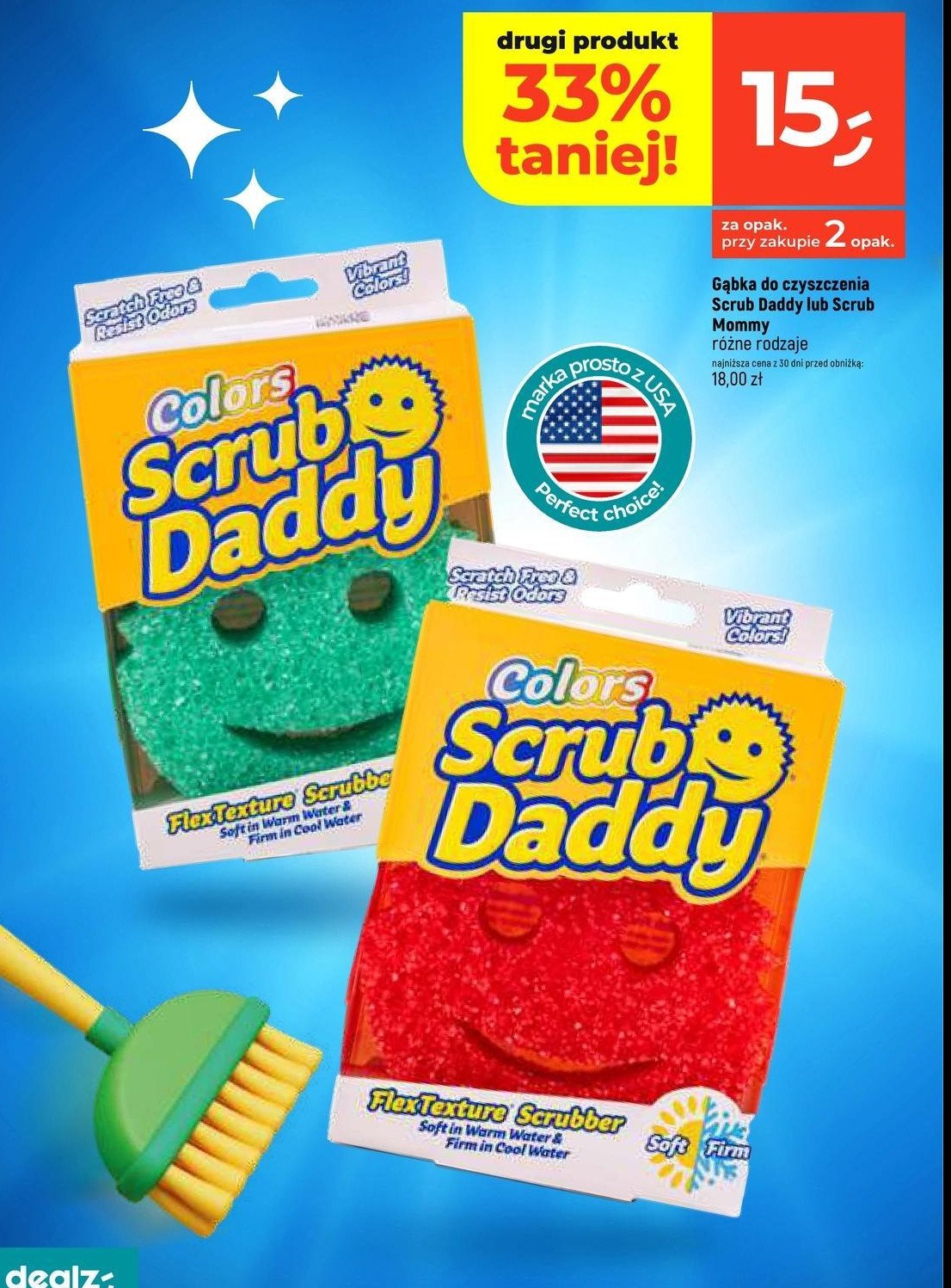 Gąbka do oczyszczania SCRUB DADDY promocja w Dealz