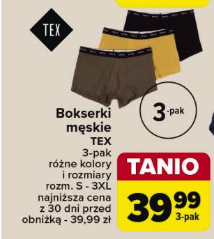 Boskerki męskie s-3xl Tex promocja