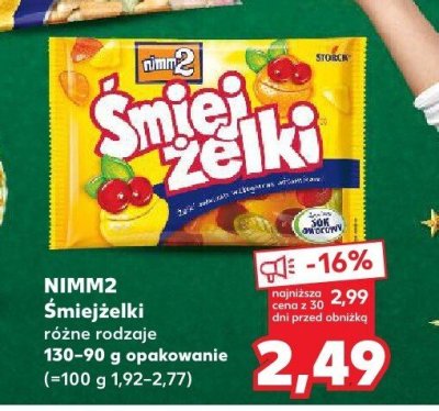 Żelki Nimm2 ŚmiejŻelki różne rodzaje promocja w Kaufland